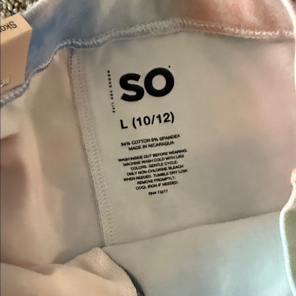 SO Kids Colorful Tie-Dye Skort - Picture 4 of 4